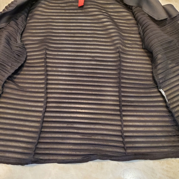 JS Collection Black Sheer Top size 12 - Picture 12 of 13